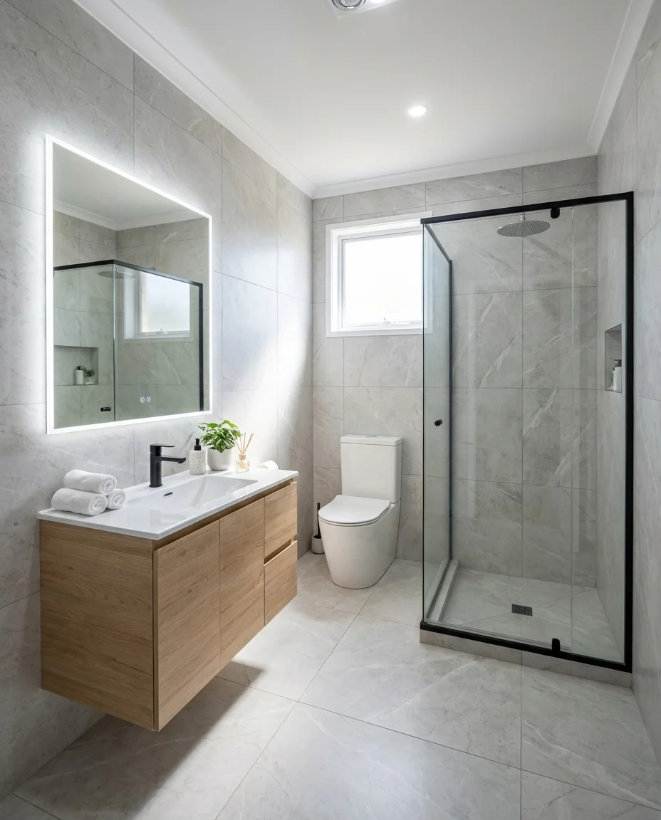 Luxury laundry renovation with full custom joinery fit-out